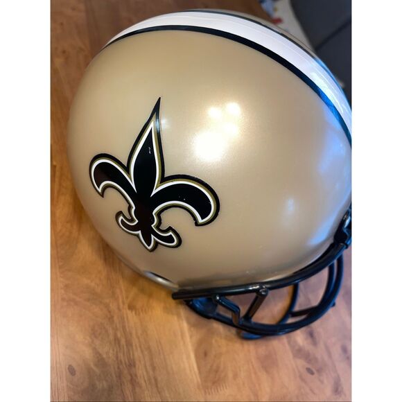 Franklin NFL New Orleans Saints Display Helmet - Picture 2 of 7